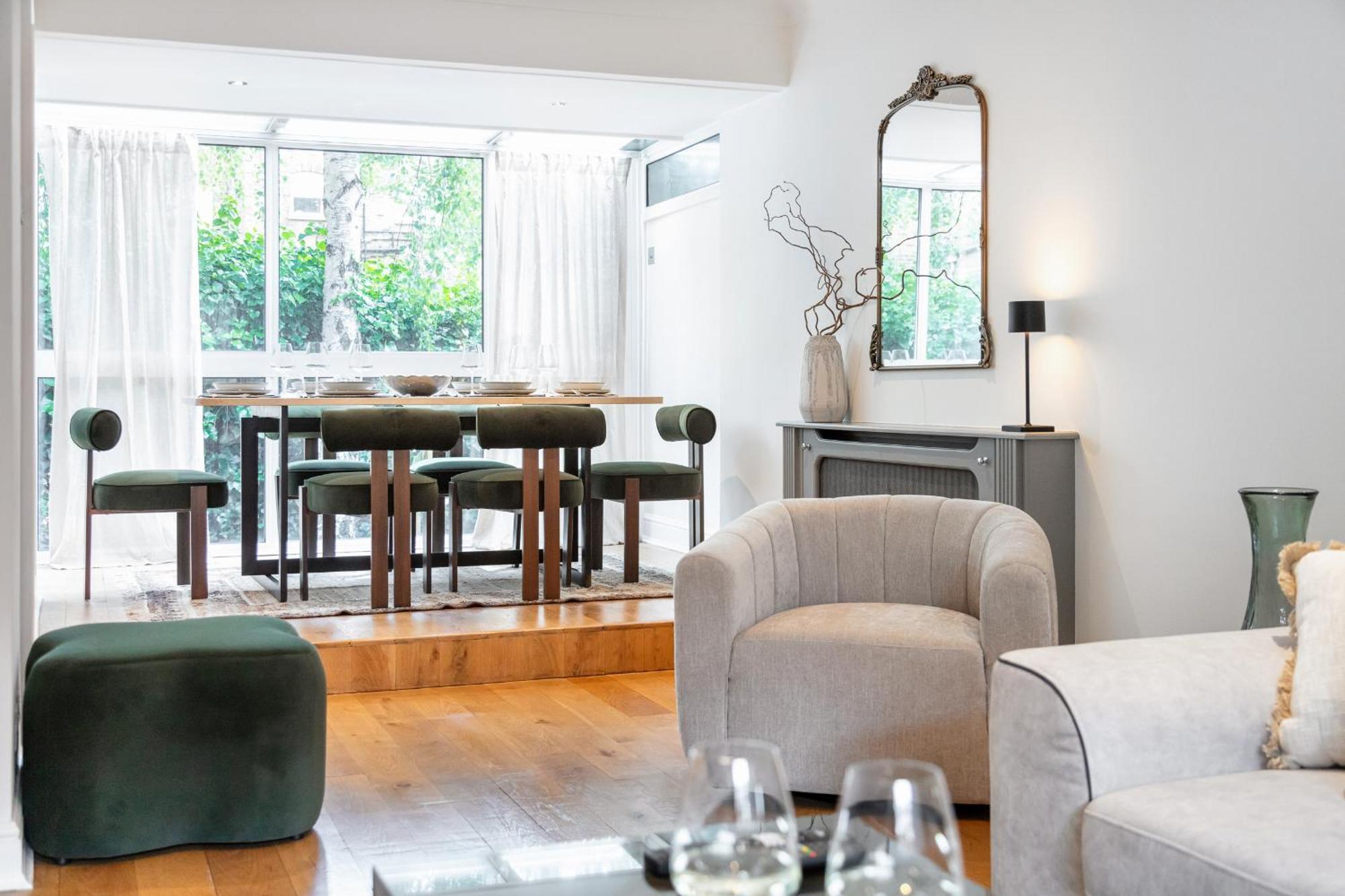 Vila Rare 4Beds Townhouse In Kensington With Patio Londýn Exteriér fotografie