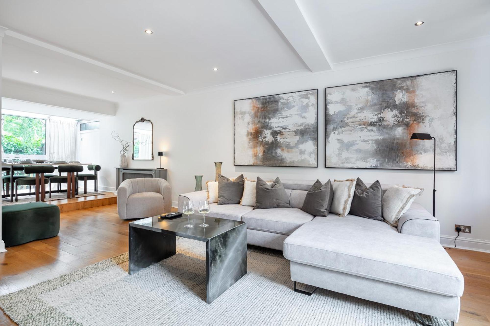 Vila Rare 4Beds Townhouse In Kensington With Patio Londýn Exteriér fotografie